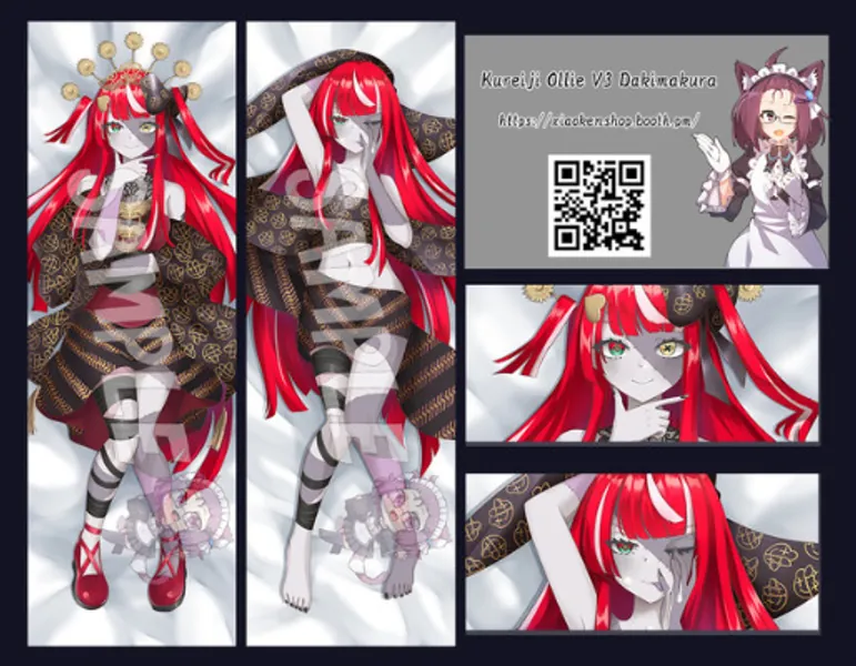 Dakimakura Kureiji Ollie V3 クレイジー・オリー - xiaokenshop - BOOTH