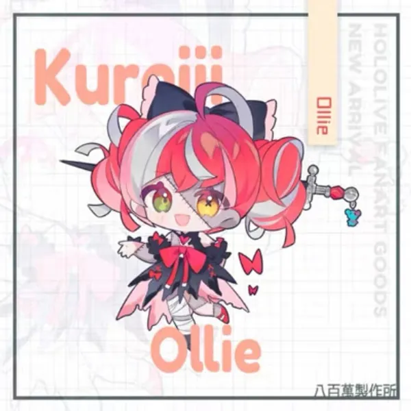 Hololive ID gen2 Kureiji Ollie Custom Vtuber Acrylic | Etsy