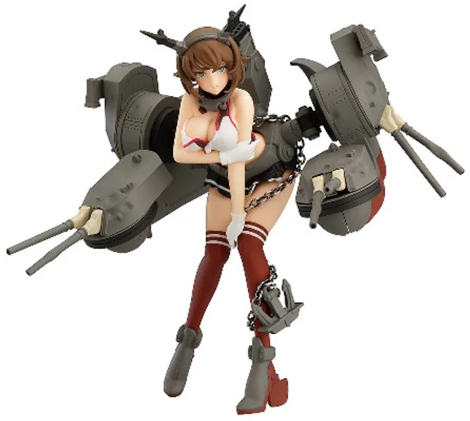 Max Factory Kancolle: Mutsu Fig Fix Half Damage Version Statue
