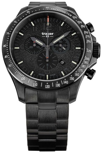 TRASER P67 Officer Pro Chronograph Black 109466