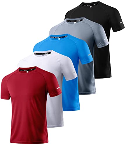 Throne | FelixWind | Boyzn 1, 3 or 5 Pack Men's Workout Running Shirts ...