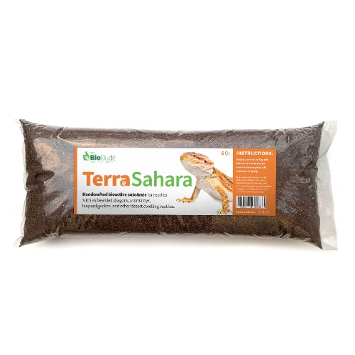 The Bio Dude Terra Sahara Bioactive Reptile Substrate 6 quarts for terrariums and vivariums - 
