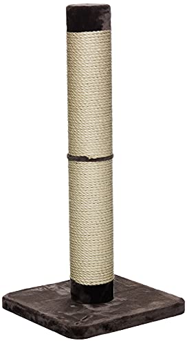 MidWest Homes for Pets Cat Scratching Post | Forte Huge Scratching Post w/Extra-Durable Sisal Wrap, Brown & Tan, Giant XXL Cat Post - Forte Cat Scratching Post, Brown/Tan - Brown/Tan Fur