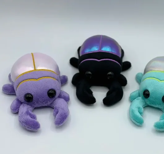 Custom Shiny Stag Beetle Plush 