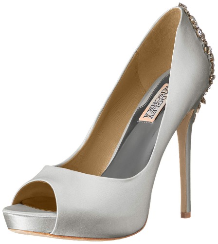 Badgley Mischka Women's Kiara Platform Pump - 8.5 White