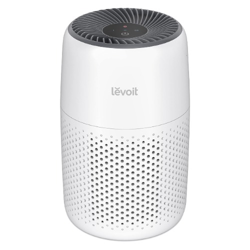 LEVOIT Air Purifiers for Bedroom Home, HEPA Freshener Filter Small Room Cleaner with Fragrance Sponge for Smoke, Allergies, Pet Dander, Odor, Dust Remover, Office, Desktop, Table Top, Core Mini, White - Core mini Purifier