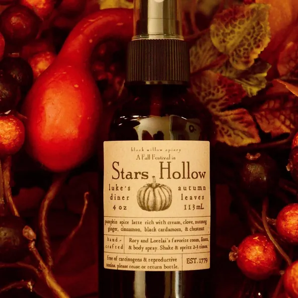 Autumn in Stars Hollow Pumpkin Spice Room, Linen, and Body Spray