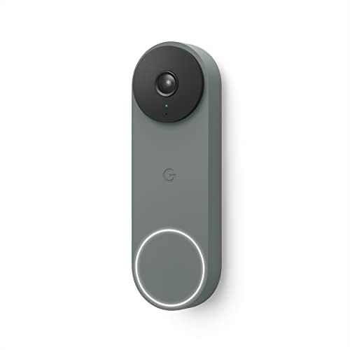 Google Nest Doorbell - (Wired, 2nd Gen) - Video Security Camera 720p - Ivy - Nest Doorbell - Wired - Ivy