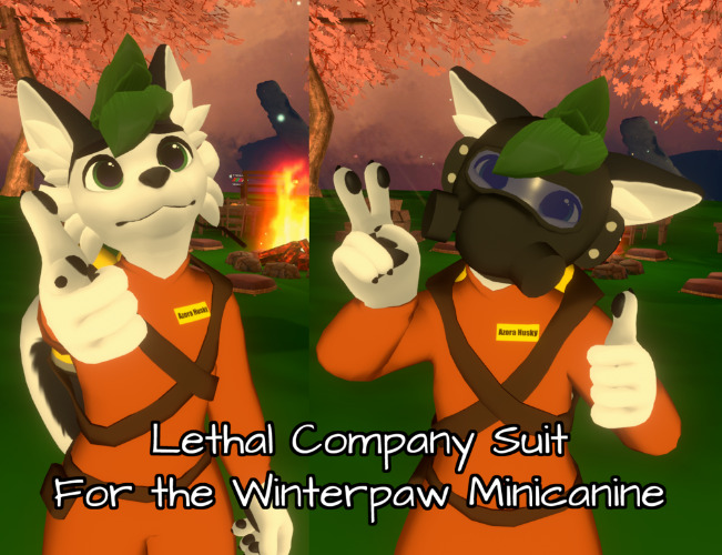 Lethal Company Suit for MiniCanine VRChat