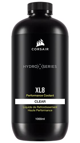 CORSAIR Hydro X Series, XL8, Performance Coolant, 1L, Clear - Clear