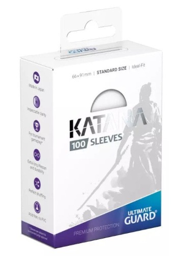 Katana Card Sleeves 100-Count White
