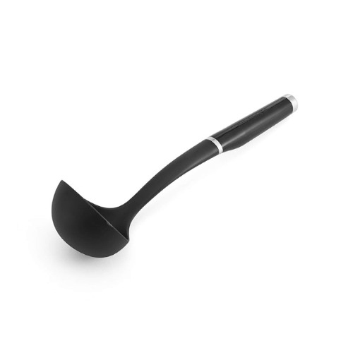 KitchenAid Classic Soup Ladle, One Size, Black 2 - Black 2 Ladle