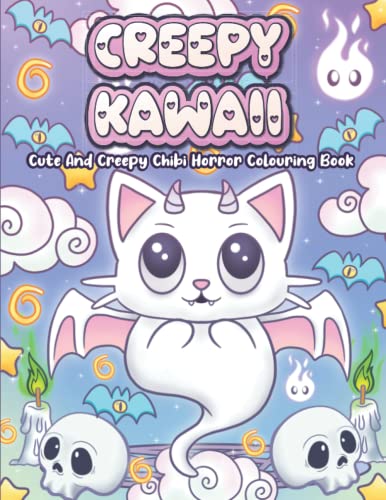 Creepy Kawaii Cute And Creepy Chibi Horror Colouring Book