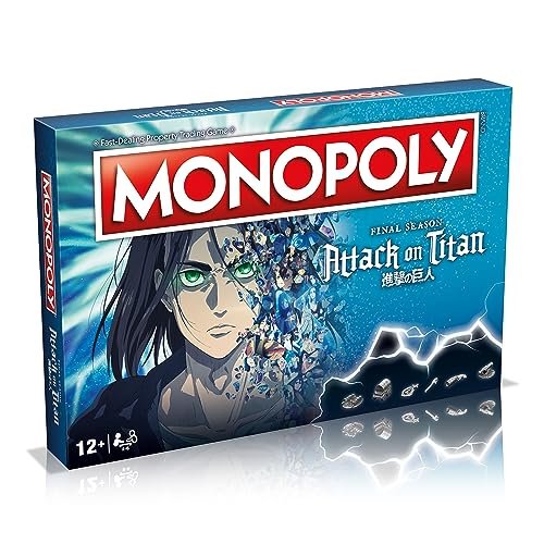 Attack on Titan The Final Season Monopoly Board Game