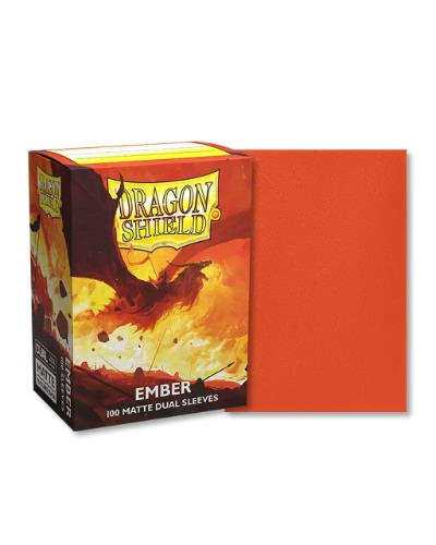 Dragon Shield 100-Count Box Dual Matte Ember