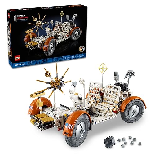 LEGO Technic NASA Apollo Lunar Roving Vehicle Building Sets for Adults - LRV Space Rover NASA Model DIY Kit - Collectible Gift for Christmas for Science & Astronomy Enthusiasts - 42182