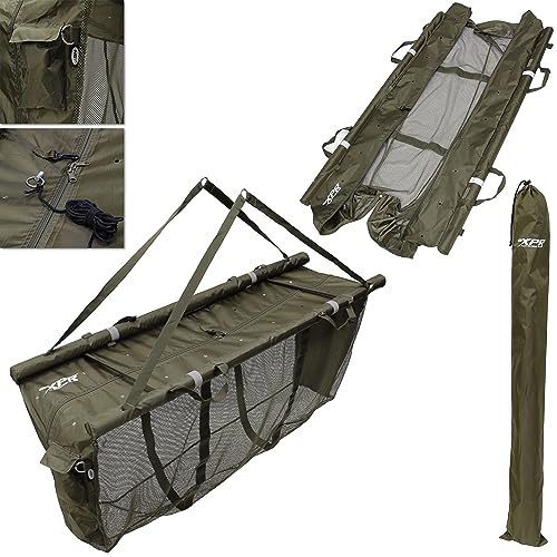 NGT XPR FLOATING WEIGH SLING CARP FISHING WEIGHING RETAINER SLING WITH CASE