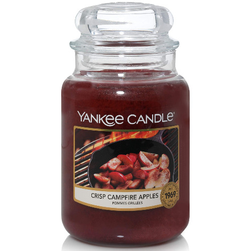 Yankee Candle bougie parfumée | jarre grande | Pommes Grillées | jusqu'à 150 heures de combustion