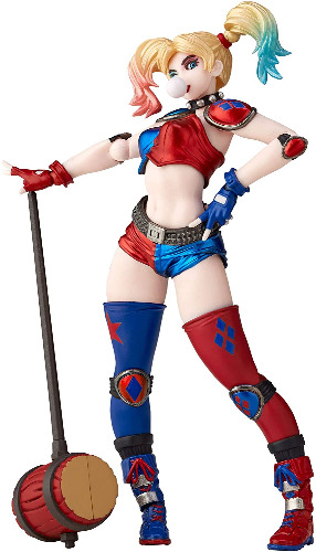 Justice League - Harley Quinn - Amazing Yamaguchi No.015EX - Revoltech - New Color ver. (Kaiyodo) - Brand New