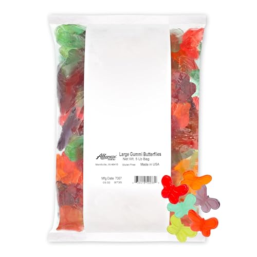 Albanese Candy Large Gummi Butterflies