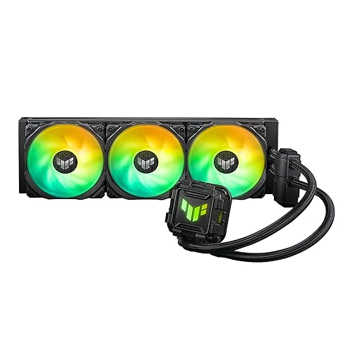 ASUS TUF Gaming LC II 360 ARGB All-in-One Liquid CPU Cooler with Aura Sync, 3X TUF Gaming 120mm ARGB Radiator Fans, Reinforced Tubing, and 6-Year Warranty;Widely Compatible with Latest Intel&AMD CPUs - ‎TUF GAMING LC II 360 ARGB - 360mm - Gen 2