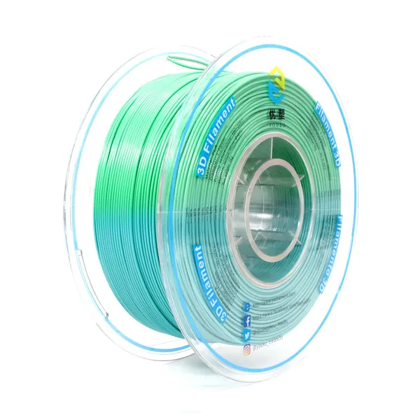 YOUSU Color Changing by Temperature PLA Filament, Blue Green to Yellow Green Color, 1.75 mm 3D Filament, 1kg PLA for 3D Printer&3D Pen. … - A-PLA Color Change 1kg PLA 1KG