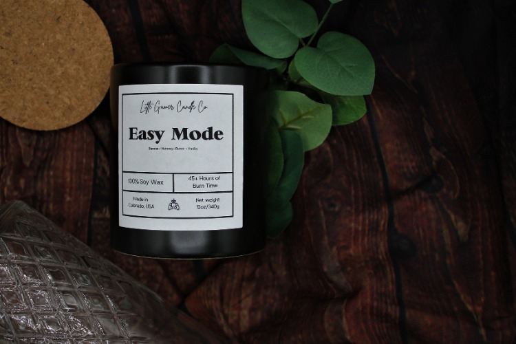 Easy Mode candle