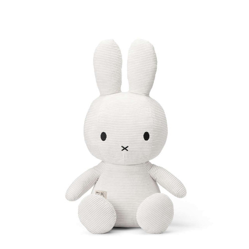 MIFFY & FRIENDS Miffy Sitting ECO Corduroy Offwhite (50cm) | Default Title