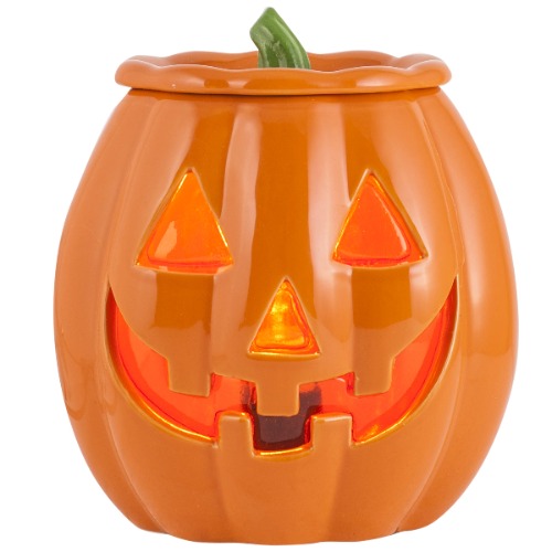 Scentsationals Halloween Collection - Scented Wax Warmer - Spooky Season Wax Cube Melter & Burner - Electric Autumn Fragrance Home Air Freshener Gift (Jack O' Lantern) - Jack O' Lantern