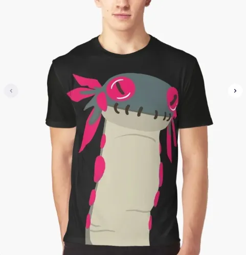 The Wiggle Worm from Monster Hunter World | Graphic T-Shirt