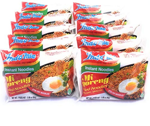 Indomie Instant Noodles (Indomie Mi goreng Fried Noodles)