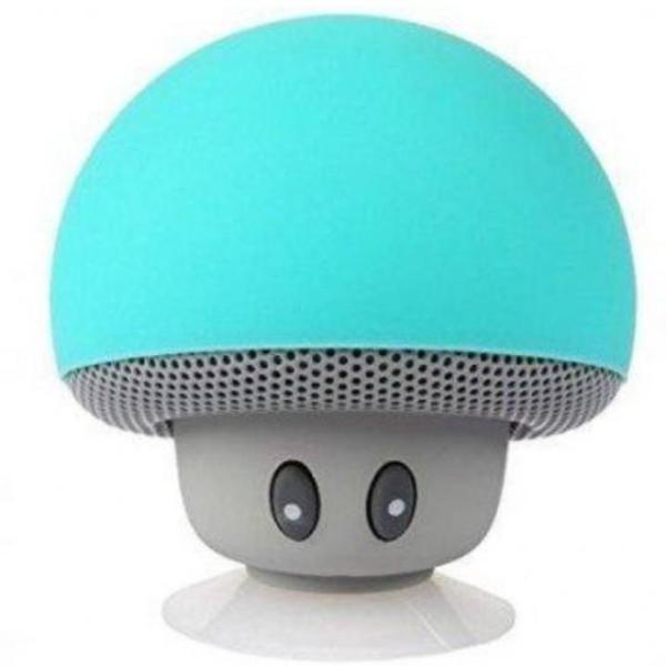 Bluetooth Mushroom Speaker - Aqua