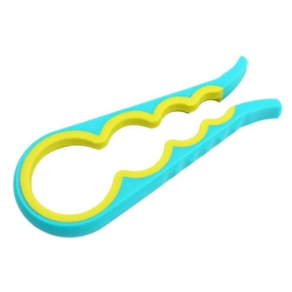 4 In 1  Bottle Cap Opener Wholesale Direct- 2 Pieces Set - Blue