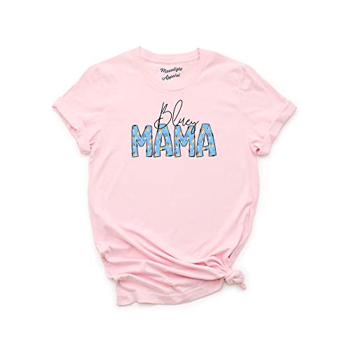 Bluey Mama T-Shirt, Bluey Shirt For Women, Disney Bluey Womens Shirt, Disney Shirt Mom, Disney Shirt Adult Women