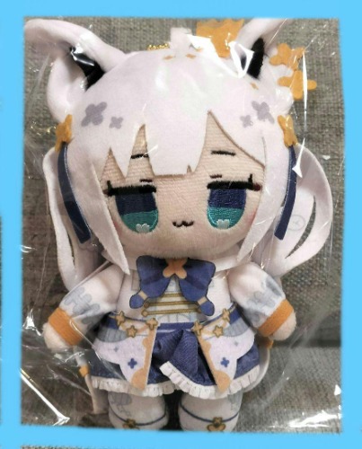 Peluche Shirakami Fubuki edition anniversaire 2024