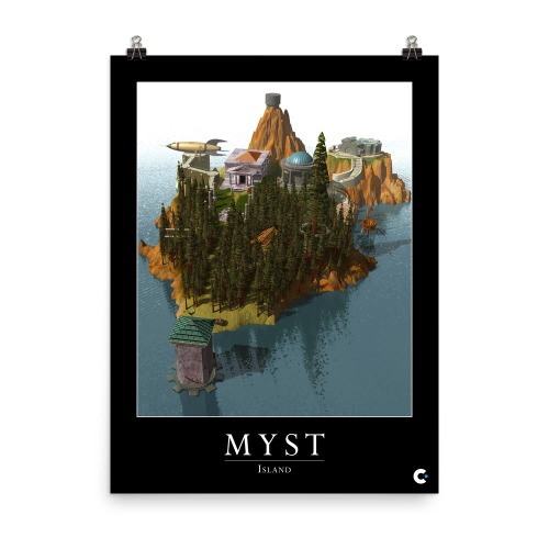 Myst Island Iconic Poster | Default Title