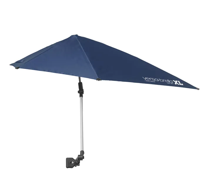 Sport-Brella Versa-Brella SPF 50+ Adjustable Umbrella with Universal Clamp - XL Midnight Blue