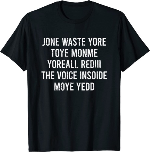 keoStore Jone Waste Yore Toye Funny I Miss You T-Shirt ds731 T-Shirt - Large