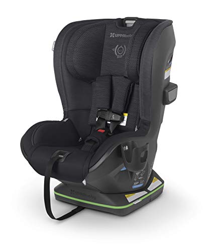 UPPAbaby Knox Convertible Car Seat/Rear Facing and Forward Facing/Intuitive Safety Features/Koroyd + CleanTech Technology/Removable Cup Holder Included/Jake (Charcoal) - Jake (Black Melange) - Car Seat