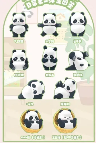 Panda Roll Daily Series 2 Blind Box  8pcs