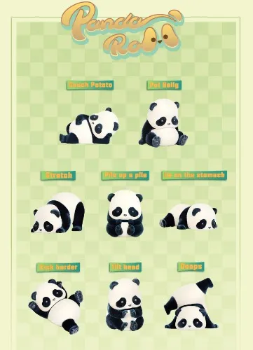 panda roll blind boxes 8pc