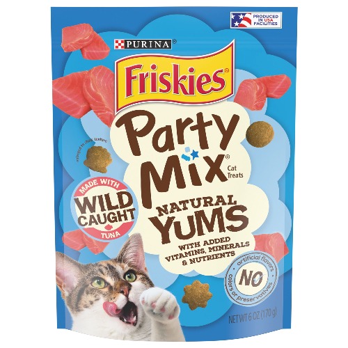 Purina® Friskies® Party Mix® Natural Yums Cat Treat - Tuna