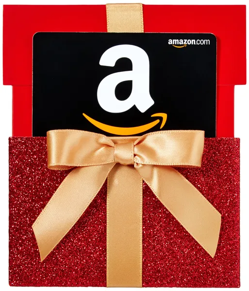 Amazon.com Gift Card in a Reveal (Various Designs) - 0 Red Reveal