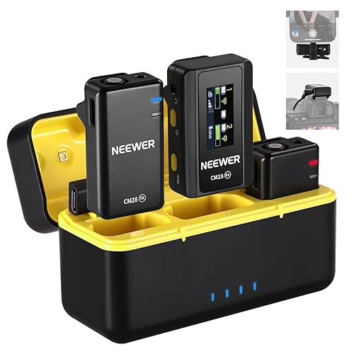 NEEWER CM28 Professional Wireless Lavalier Microphone