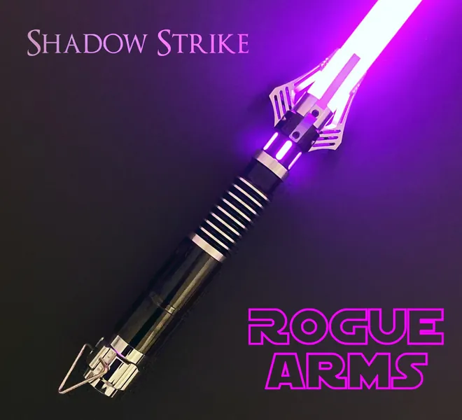 Shadow Strike Star Wars Custom Aluminum Lightsaber RGB LED Neopixel Sound Force FX
