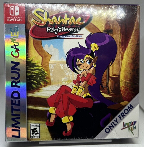 Shantae Risky's Revenge Retro Box Limited Run Games Nintendo Switch