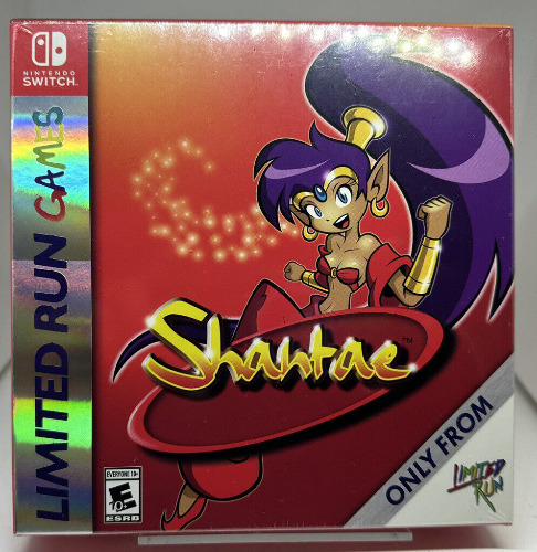 Shantae Retro Box Edition Nintendo Switch Limited Run Games LRG # 83