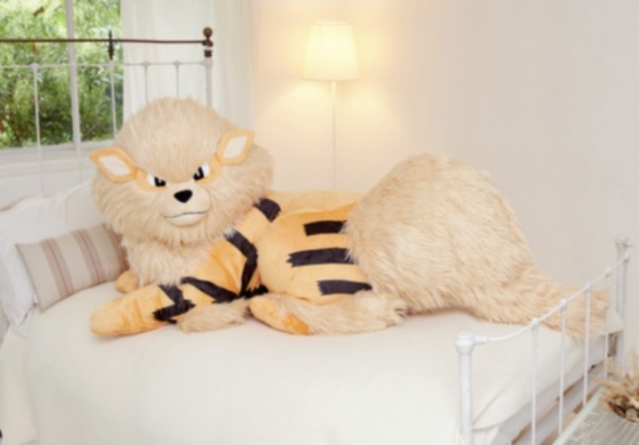 Pokemon Center Online Limited Arcanine Giga Jumbo Plush Doll New 150cm 1/2 Scale
