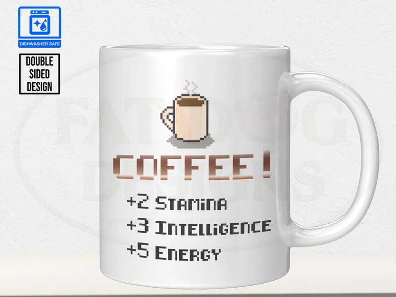 Gamer COFFEE! 11 oz Custom Mug