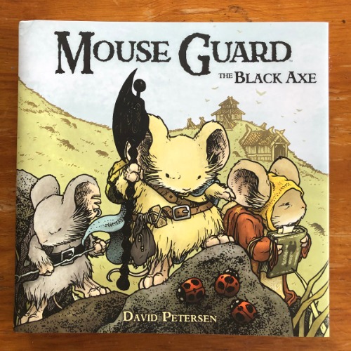 Mouse Guard: Black Axe Hardcover *SIGNED*